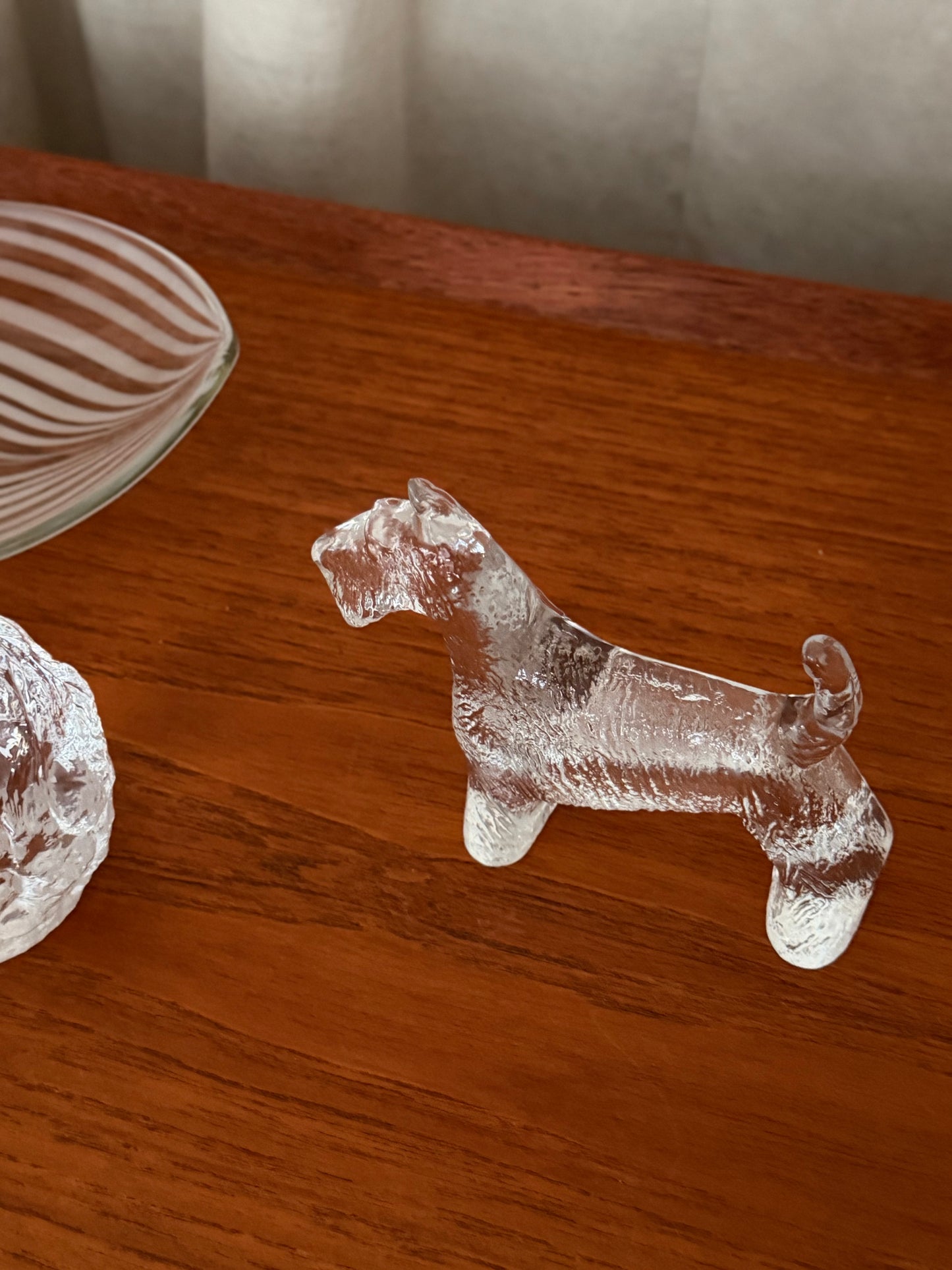 Crystal Schnauzer by Kosta Boda
