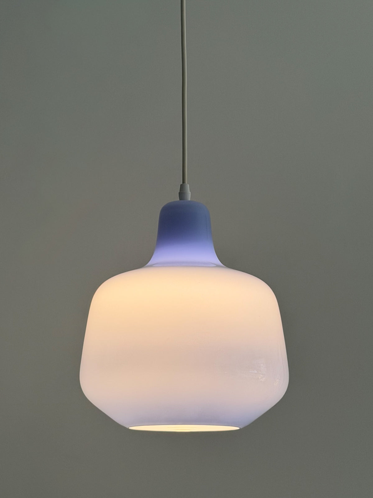 Swedish cased glass suspension lamps