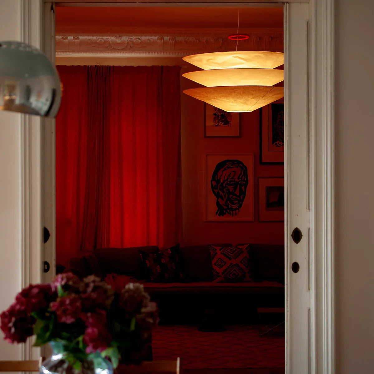 Floatation hanging lamp