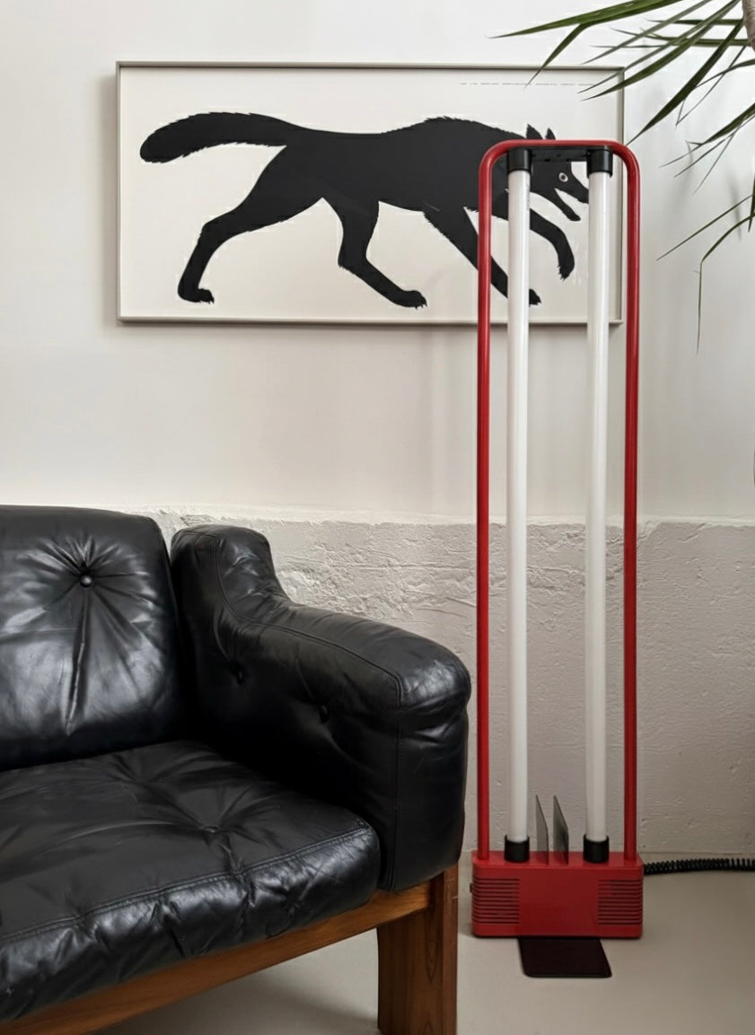 Duo floor lamp by Gigante, Boccato and Zambusi for Zerbetto