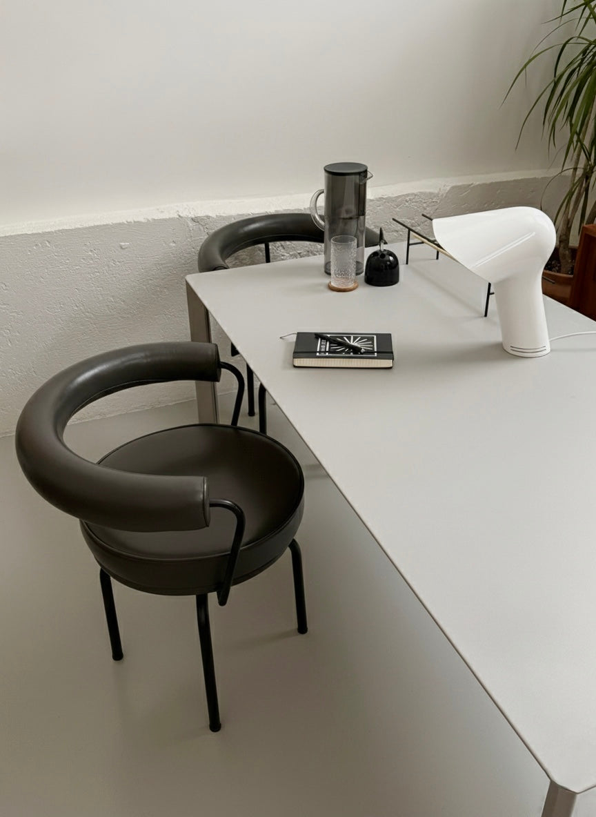 LC7 Fauteuil Tournant chair by Charlotte Perriand for Cassina