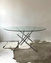 Load image into Gallery viewer, 714 Tensegrity dining table by Theodore Waddell for Cassina
