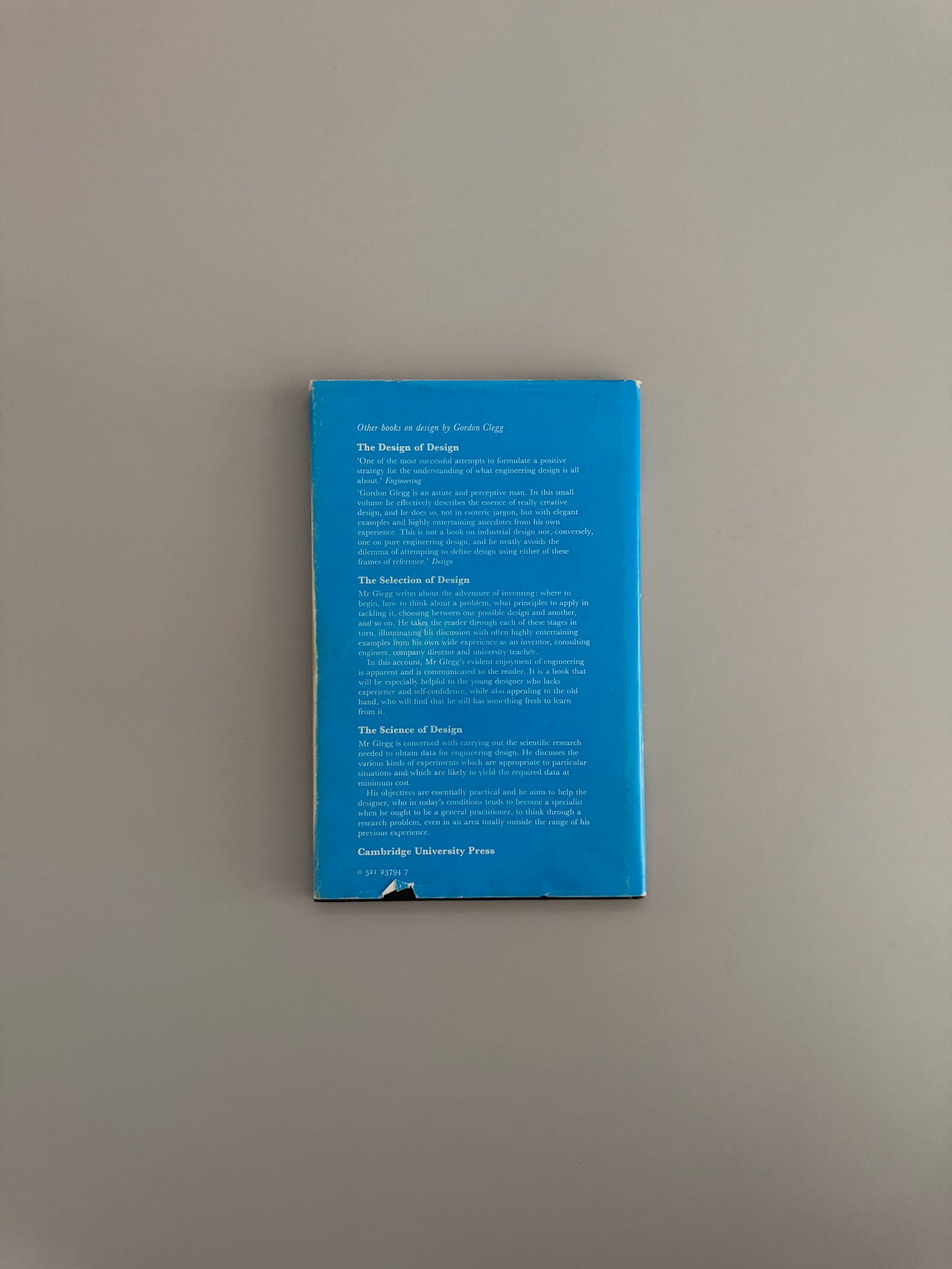 The Development of Design
