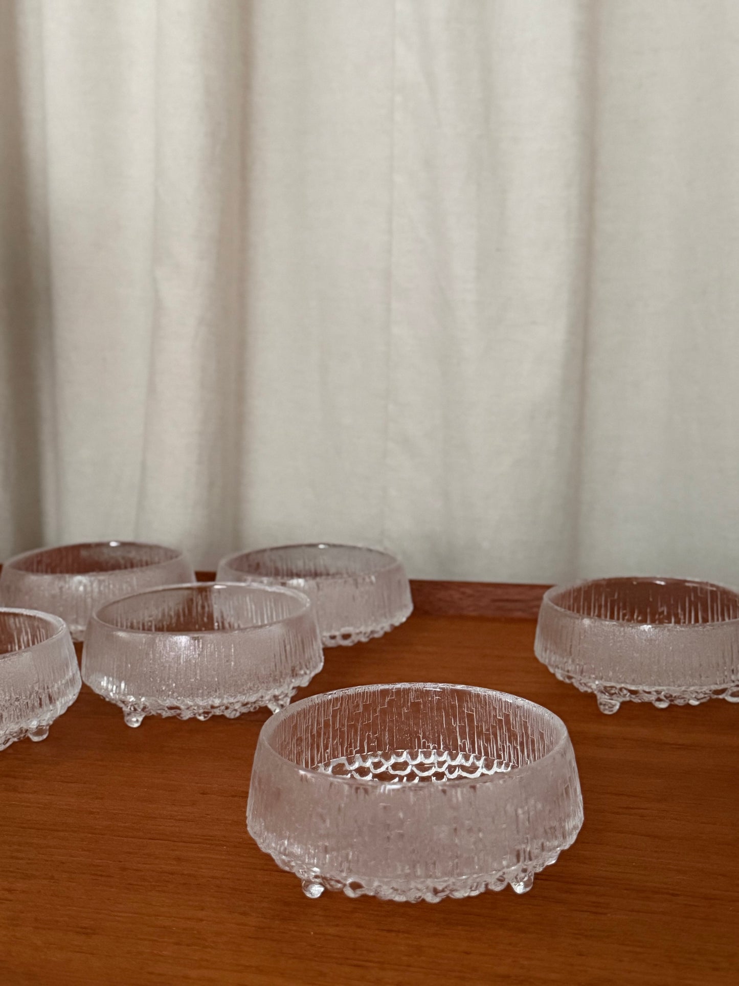 Set of 6 Ultima Thule bowls by Tapio Wirkkala for Iittala