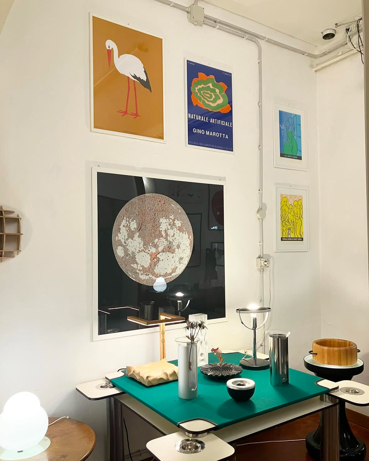 Carta Della Luna print by Bruno Munari