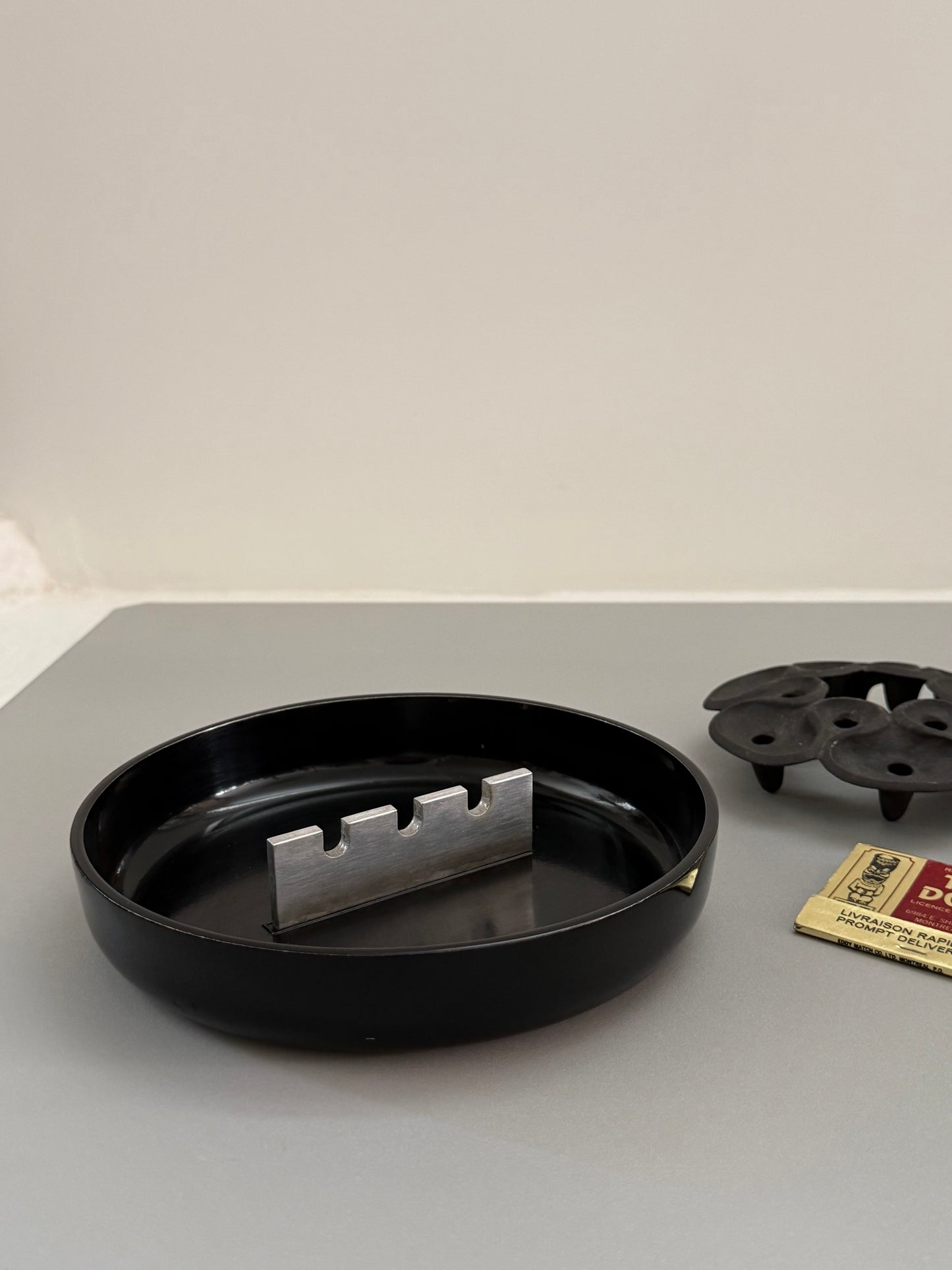 Vintage aluminium ashtray