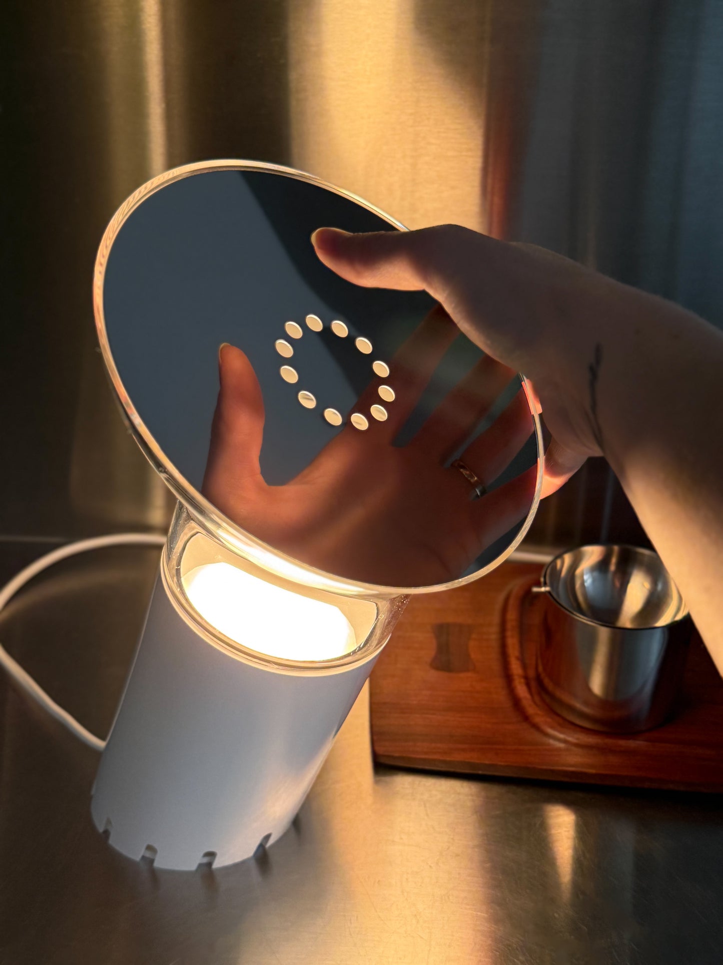 Nitia table lamp by Rodolfo Bonetto