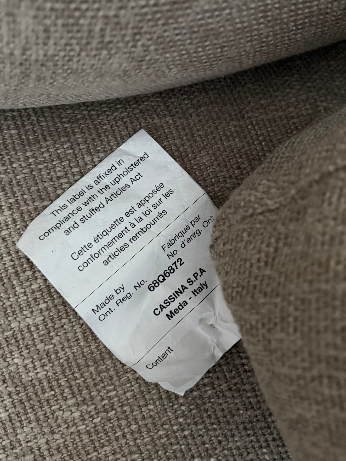 Canapé deux places Diesis par Antonio Citterio Paolo Nava pour B&amp;B Italia