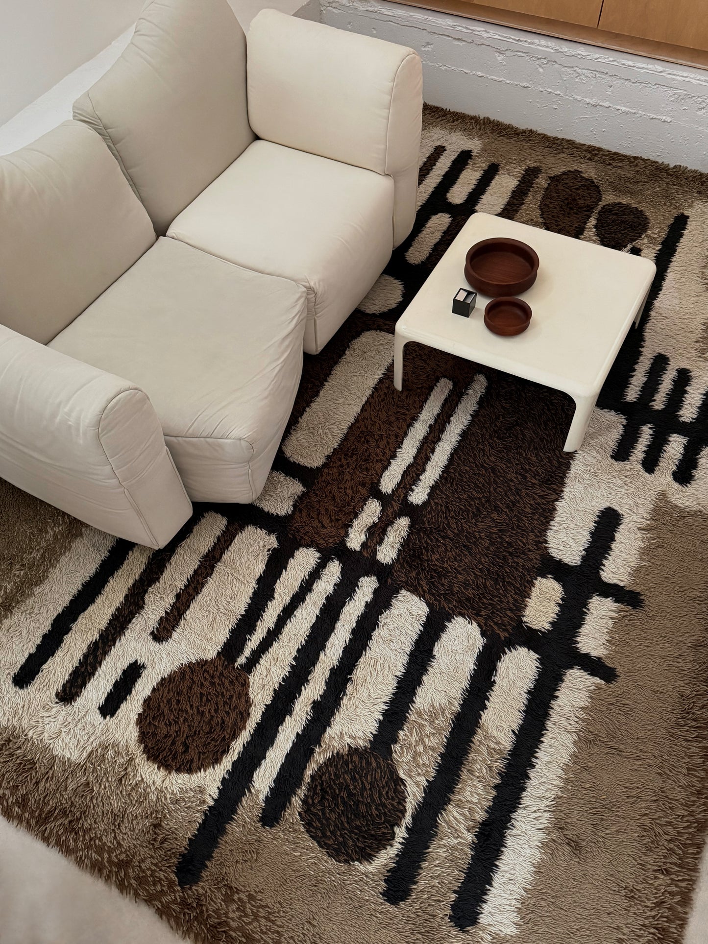 Extra-large Rya rug by Ege Rya