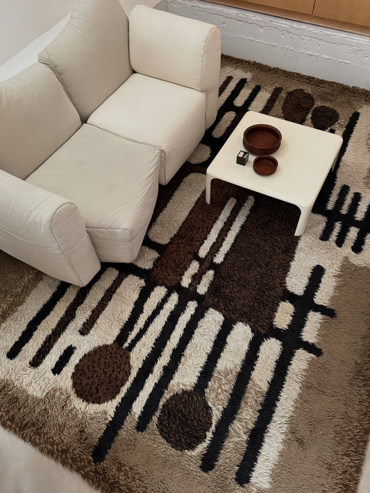 Extra-large Rya rug by Ege Rya