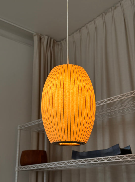Nelson cigar bubble lamp by George Nelson for Howard Miller
