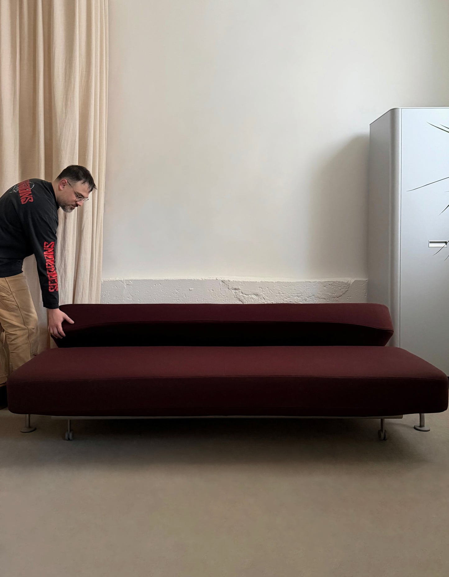 Lunar sofa-bed by James Irvine for B&B Italia