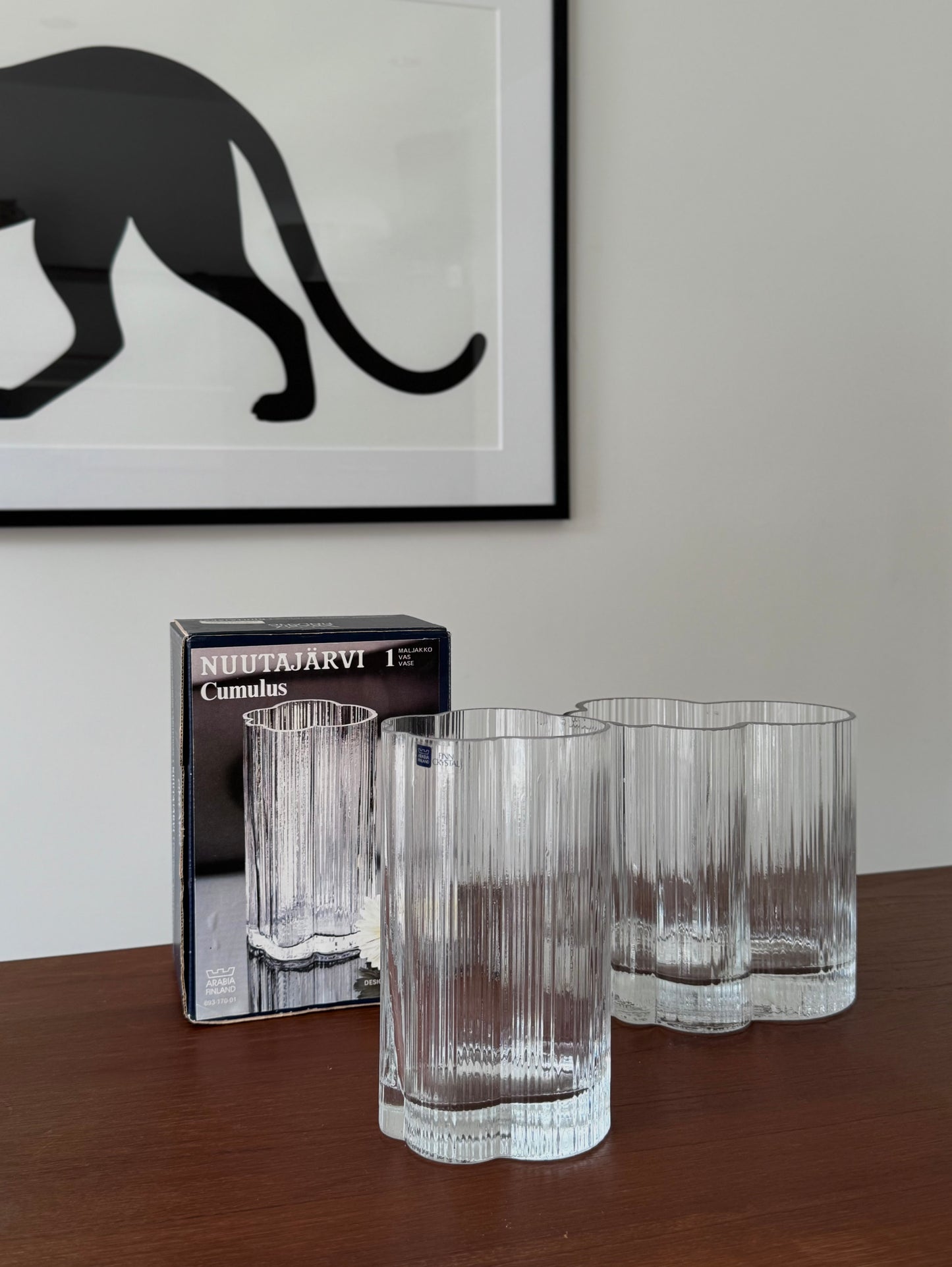 Cumulus vases by Markku Salo for Arabia/Nuutajärvi