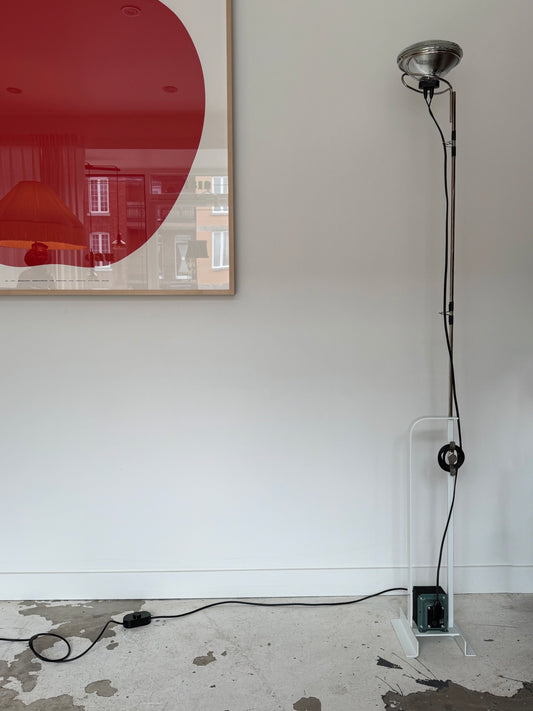 Toio floor lamp by Achille and Pier Giacomo Castiglioni for Flos