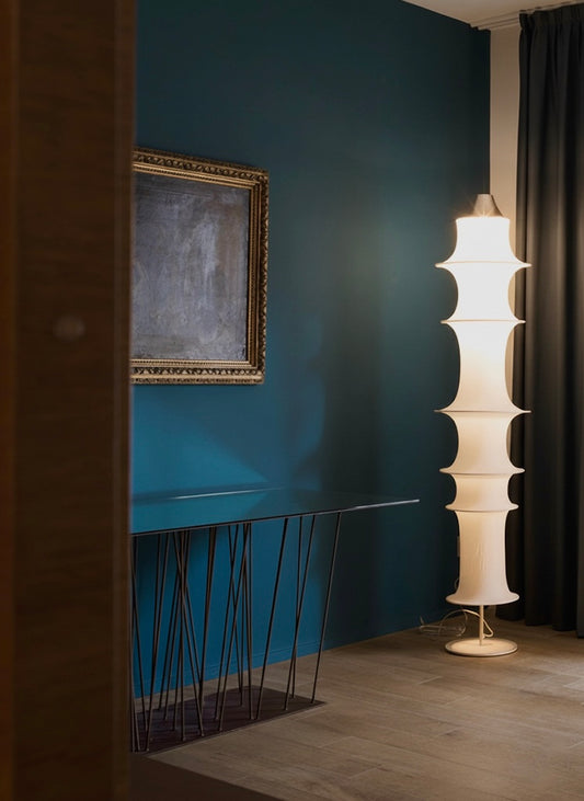 Falkland floor lamp by Bruno Munari