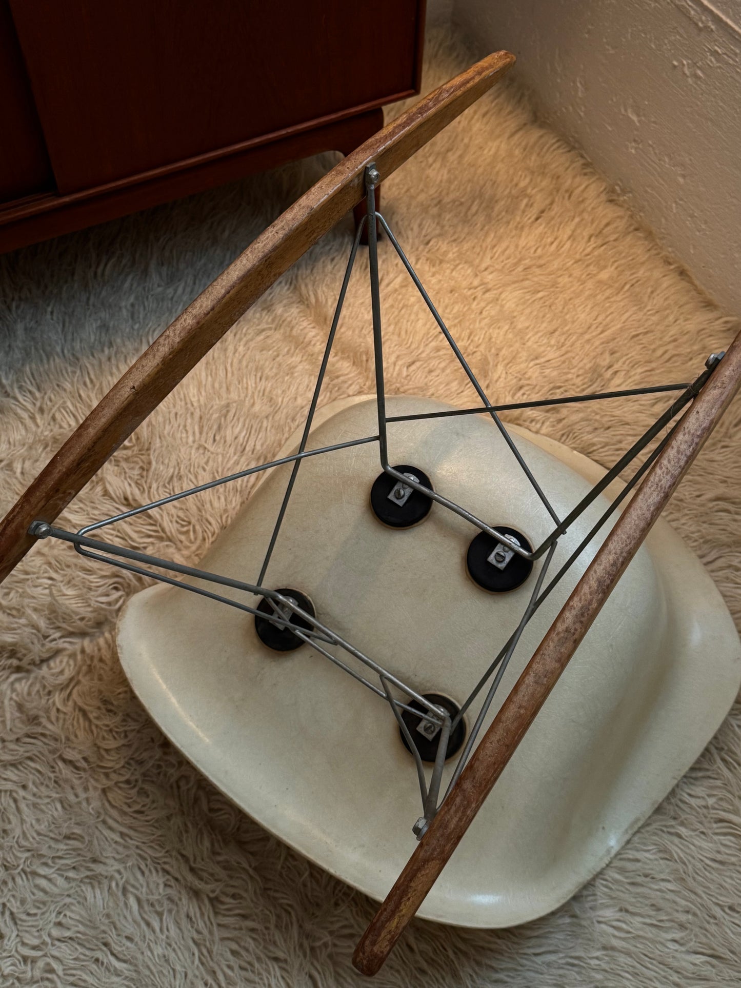 RAR fibreglass rocking chair by Charles & Ray Eames for Herman Miller