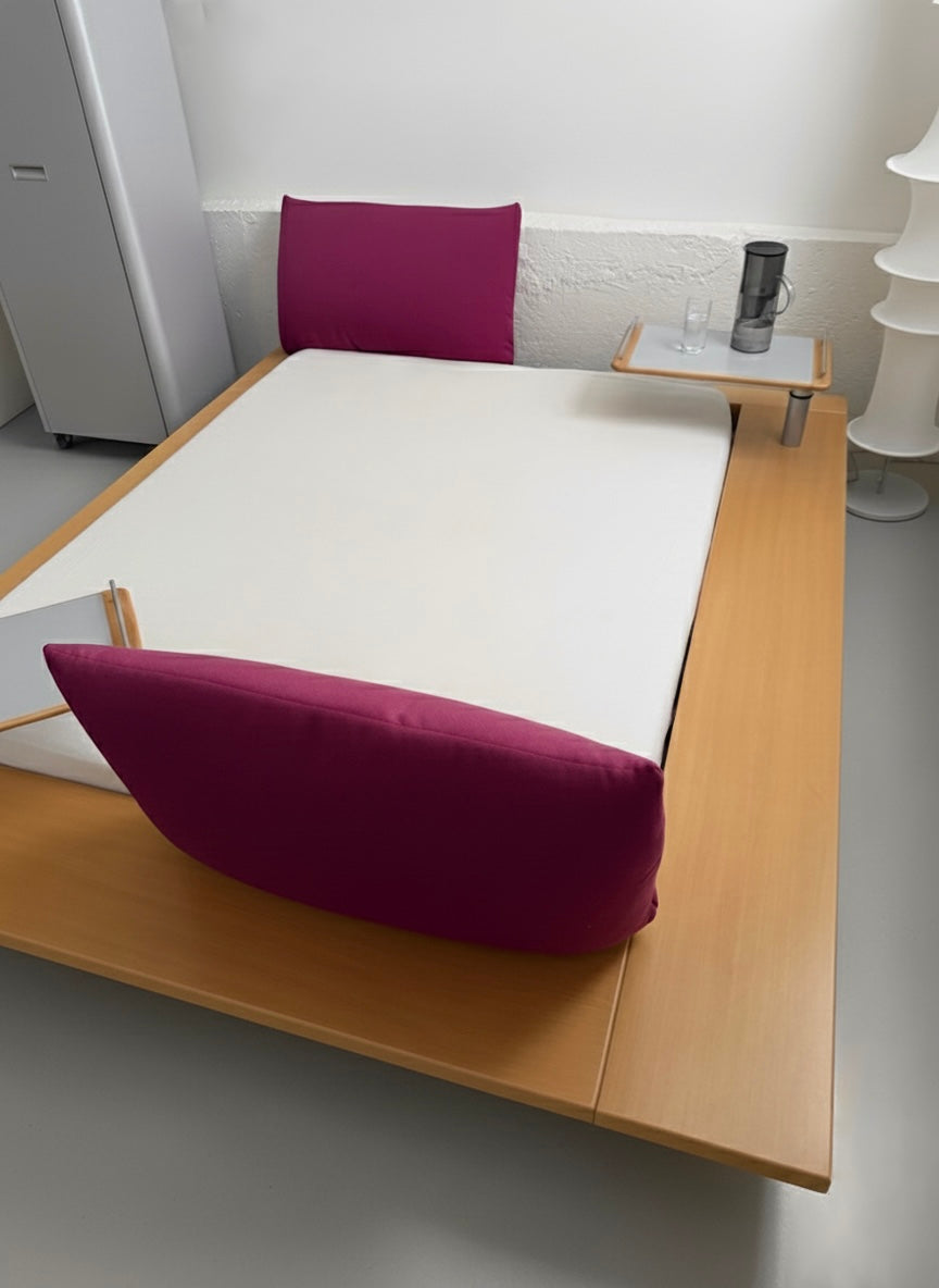 Queen-size Maly Bed 1 by Peter Maly for Ligne Roset