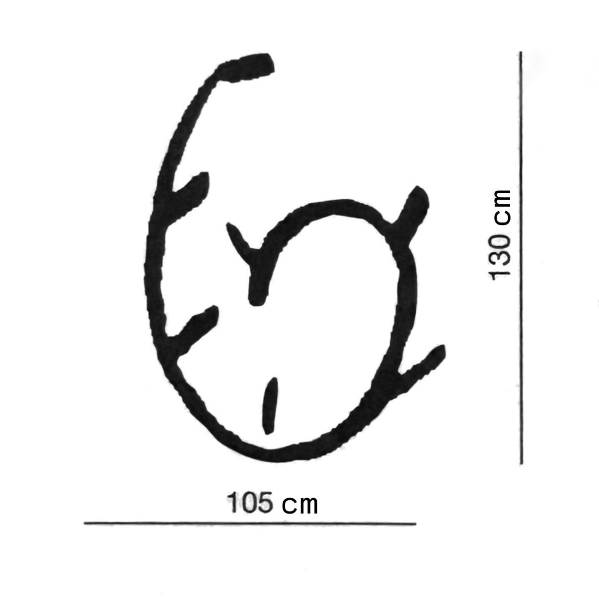 Bookworm shelf by Ron Arad for Kartell