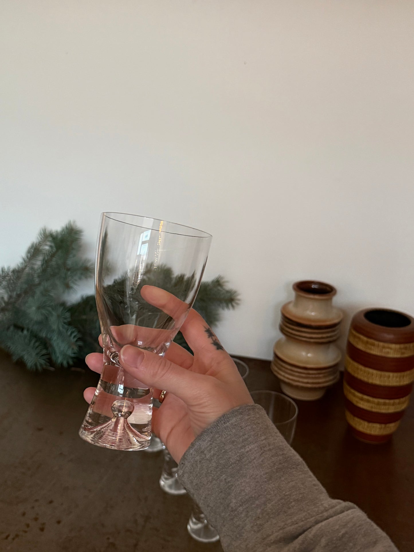 Set of beer glasses by Tapio Wirrkala for Iittala