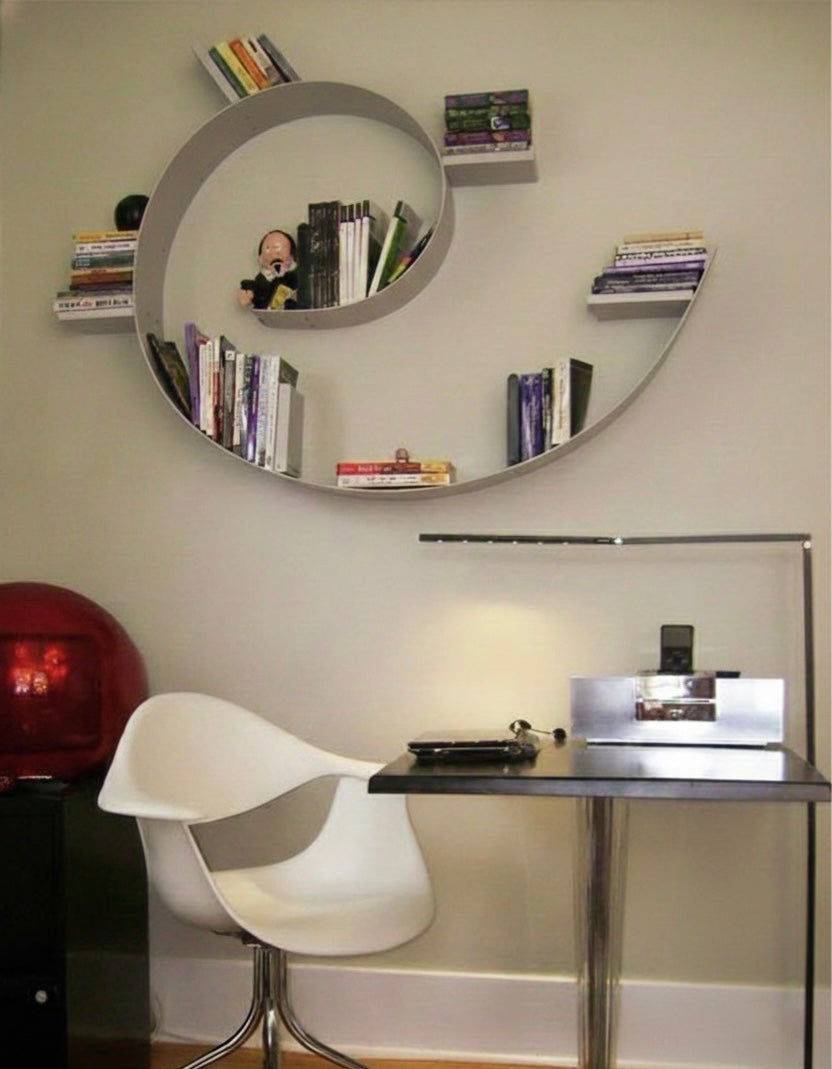 Bookworm shelf by Ron Arad for Kartell