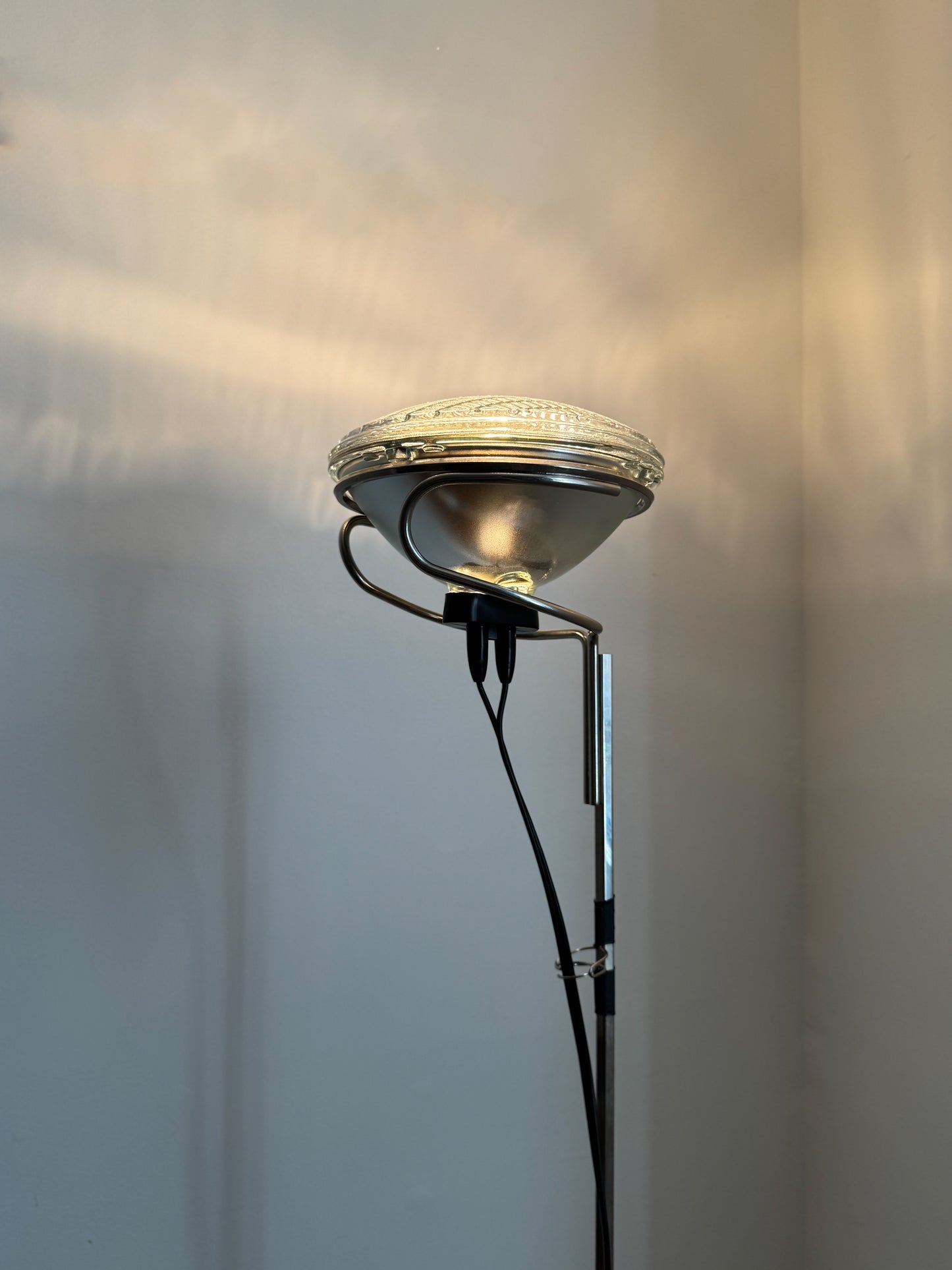 Toio floor lamp by Achille and Pier Giacomo Castiglioni for Flos