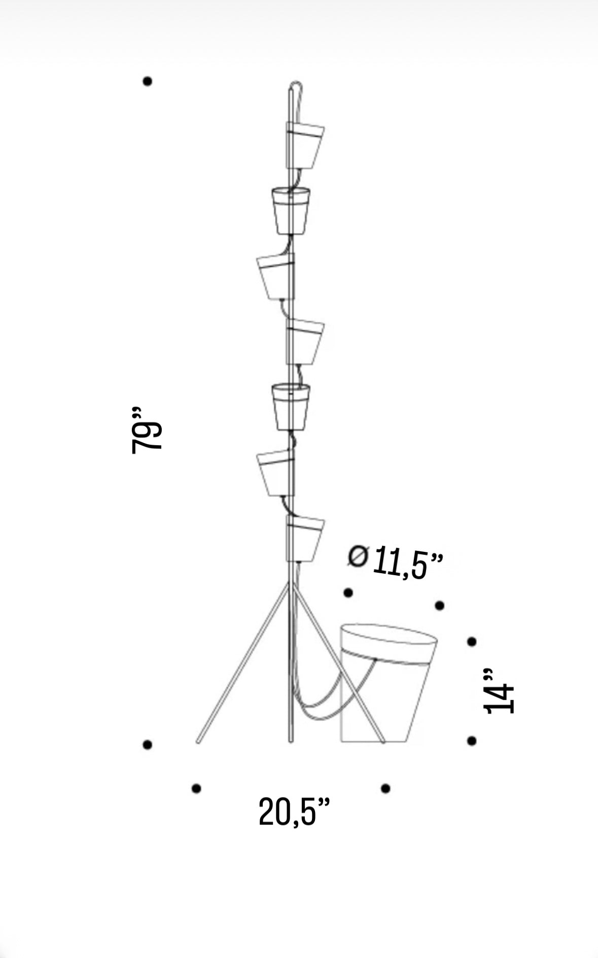 Window garden self-standing system by BIG