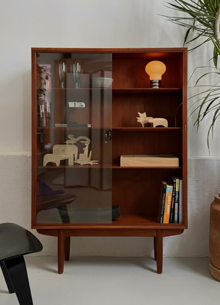 Teak bookcase 
by Børge Mogensen 
for Soborg Mobelfabrik