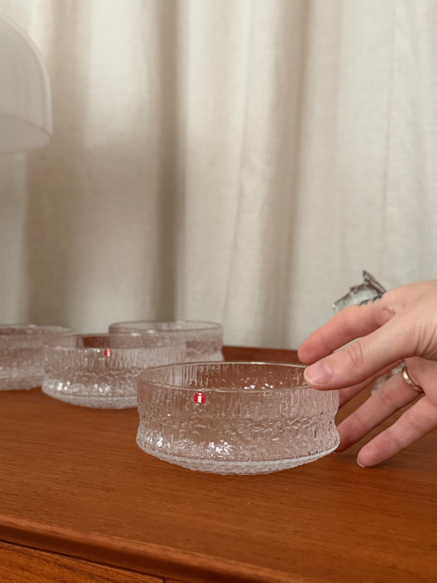 Set of 4 Aslak bowls by Tapio Wirkkala for Iittala