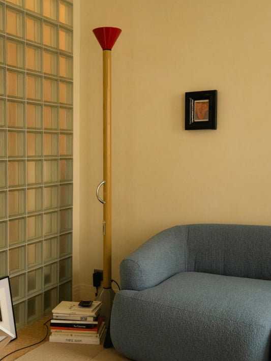 Callimaco floor lamp by Ettore Sottsass