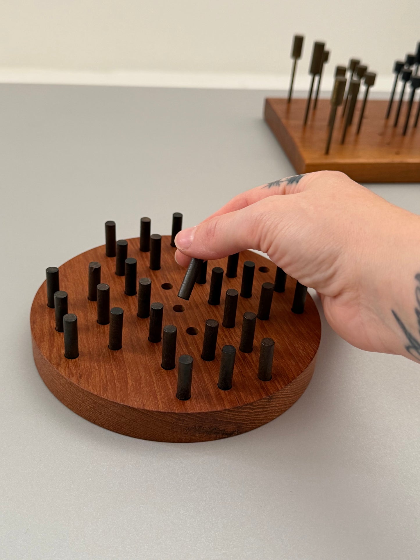 Teak solitaire game