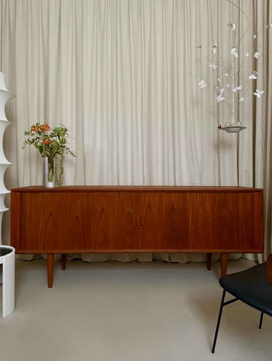 Teak credenza by Svend Aage Larsen for Faarup Møbelfabrik