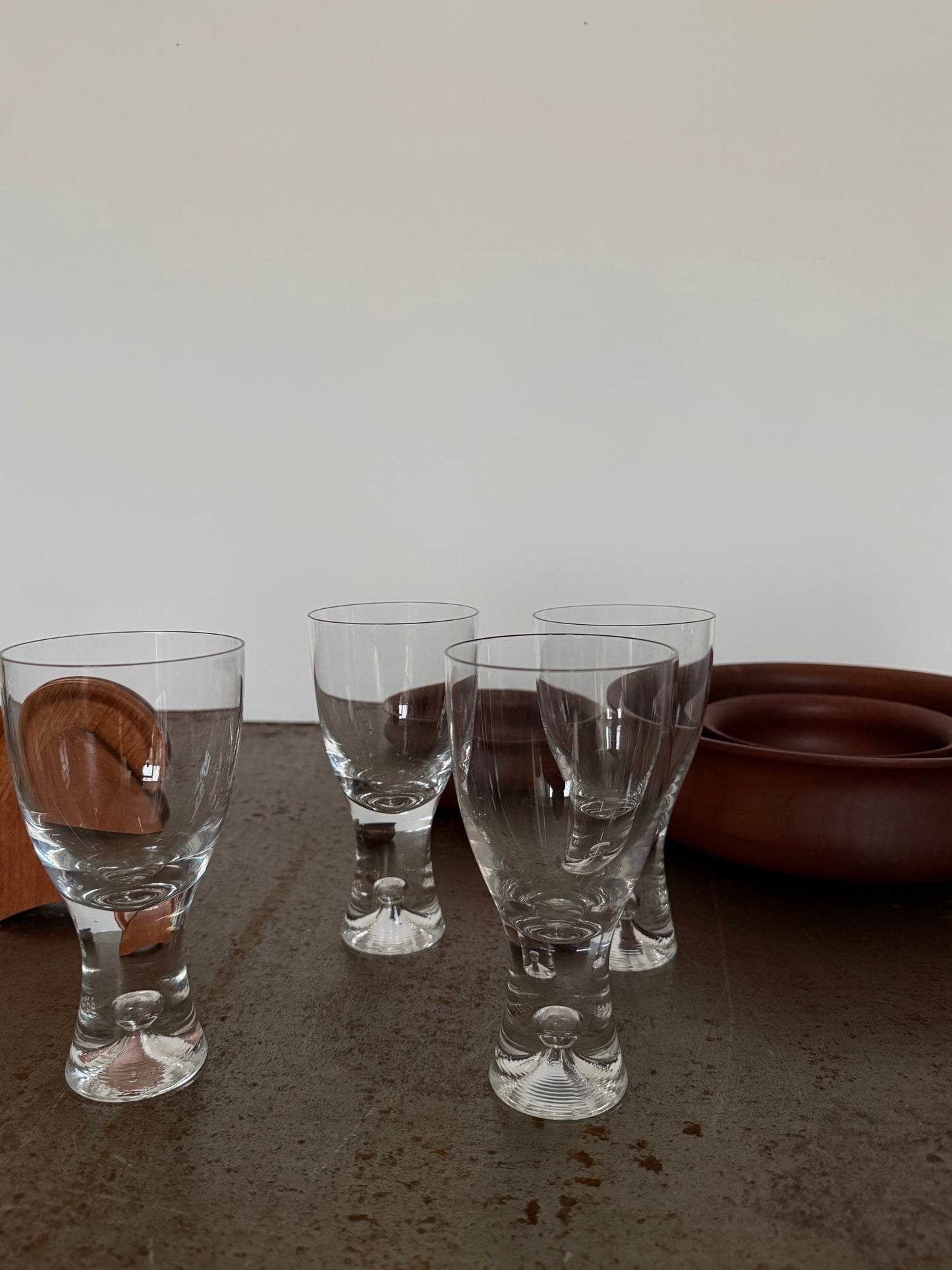 Set of beer glasses by Tapio Wirrkala for Iittala