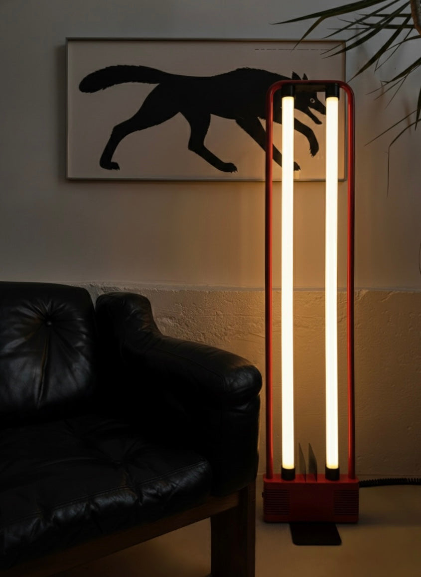 Duo floor lamp by Gigante, Boccato and Zambusi for Zerbetto
