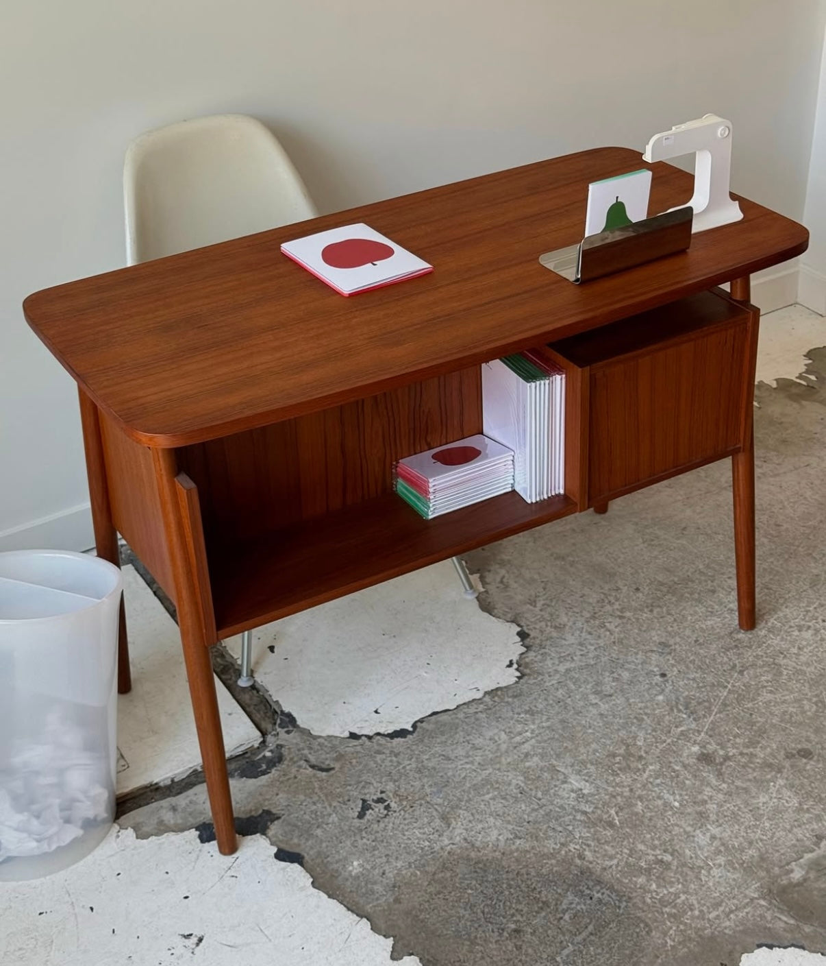 Teak desk by Gunnar Nielsen Tibergaard
