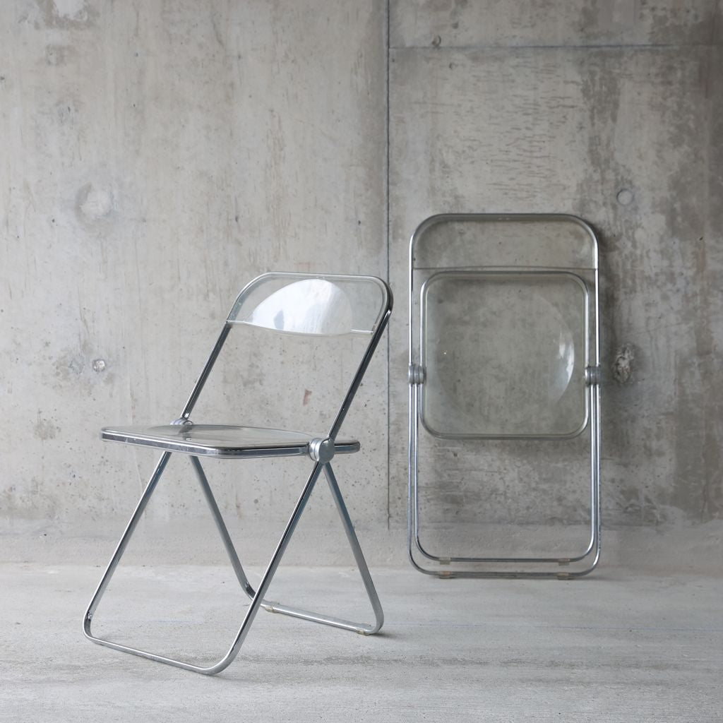 Plia folding chair by Giancarlo Piretti (sets of 4, 6 or 8)
