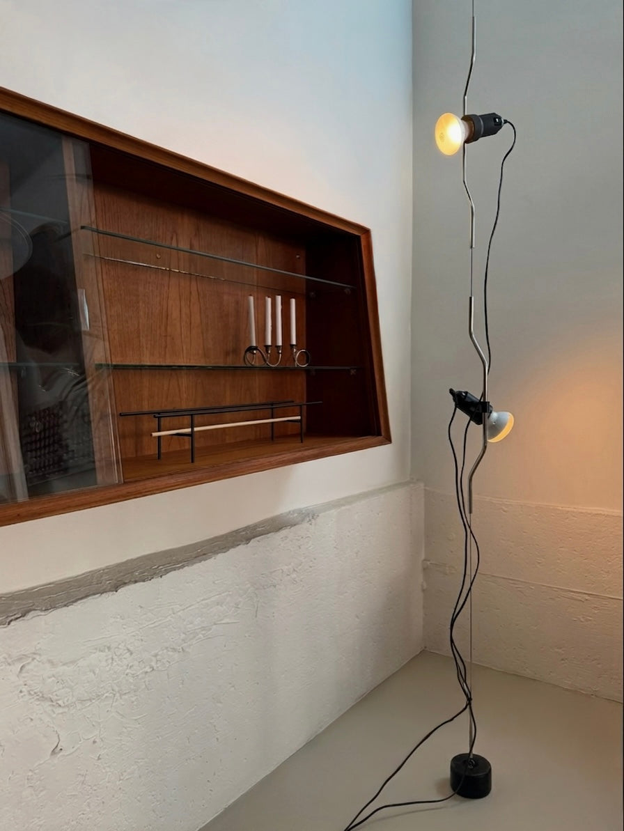 Parentesi double hanging lamp by Achille Castiglioni and Pio Manzu for Flos