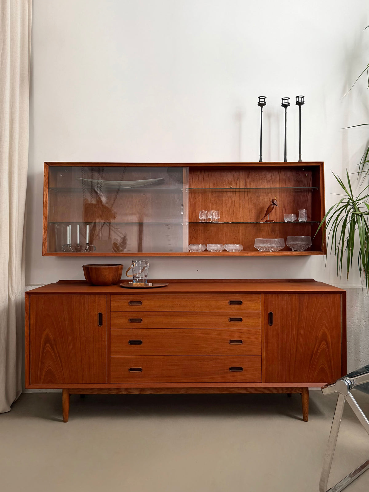 Teak credenza by Arne Vodder for Sibast Møbler