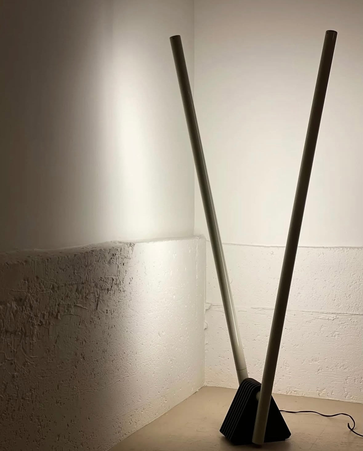 Sistema Flu floor lamp by Rodolfo Bonetto for Luci Italia