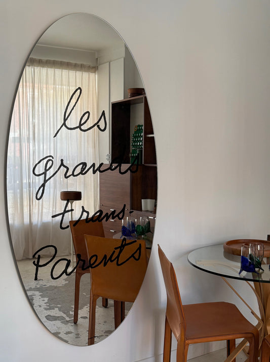 Les Grands Trans-Parents mirror by Man Ray for Cassina