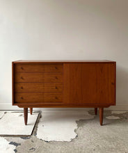 Load image into Gallery viewer, Compact teak credenza
