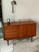 Load image into Gallery viewer, Compact teak credenza
