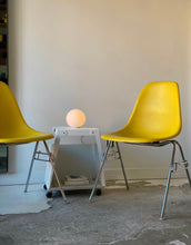 Load image into Gallery viewer, Pair of stacking chairs by Charles &amp; Ray Eames for Herman Miller
