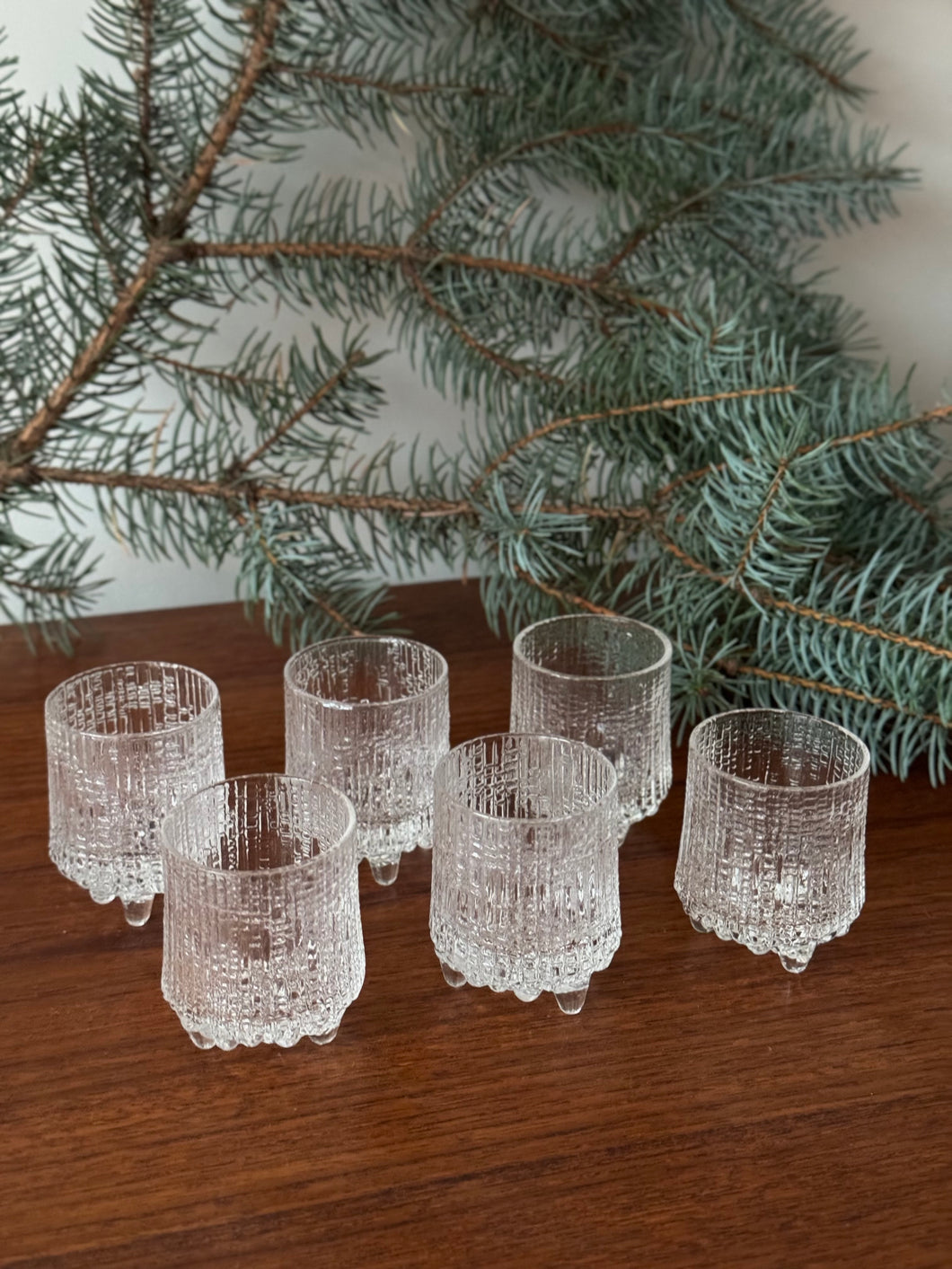 Set of 6 Ultima Thule shot glasses by Iittala
