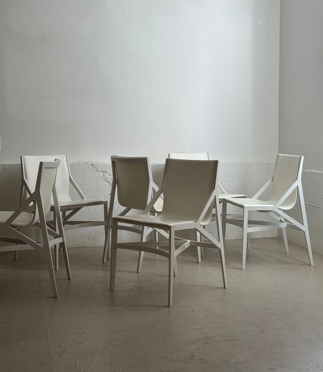 Set of 6 Pilotta dining chairs by Rodolpho Dordoni for Cassina