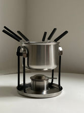 Load image into Gallery viewer, Stainless steel fondue set by Erik Magnussen for Stelton
