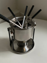 Load image into Gallery viewer, Stainless steel fondue set by Erik Magnussen for Stelton
