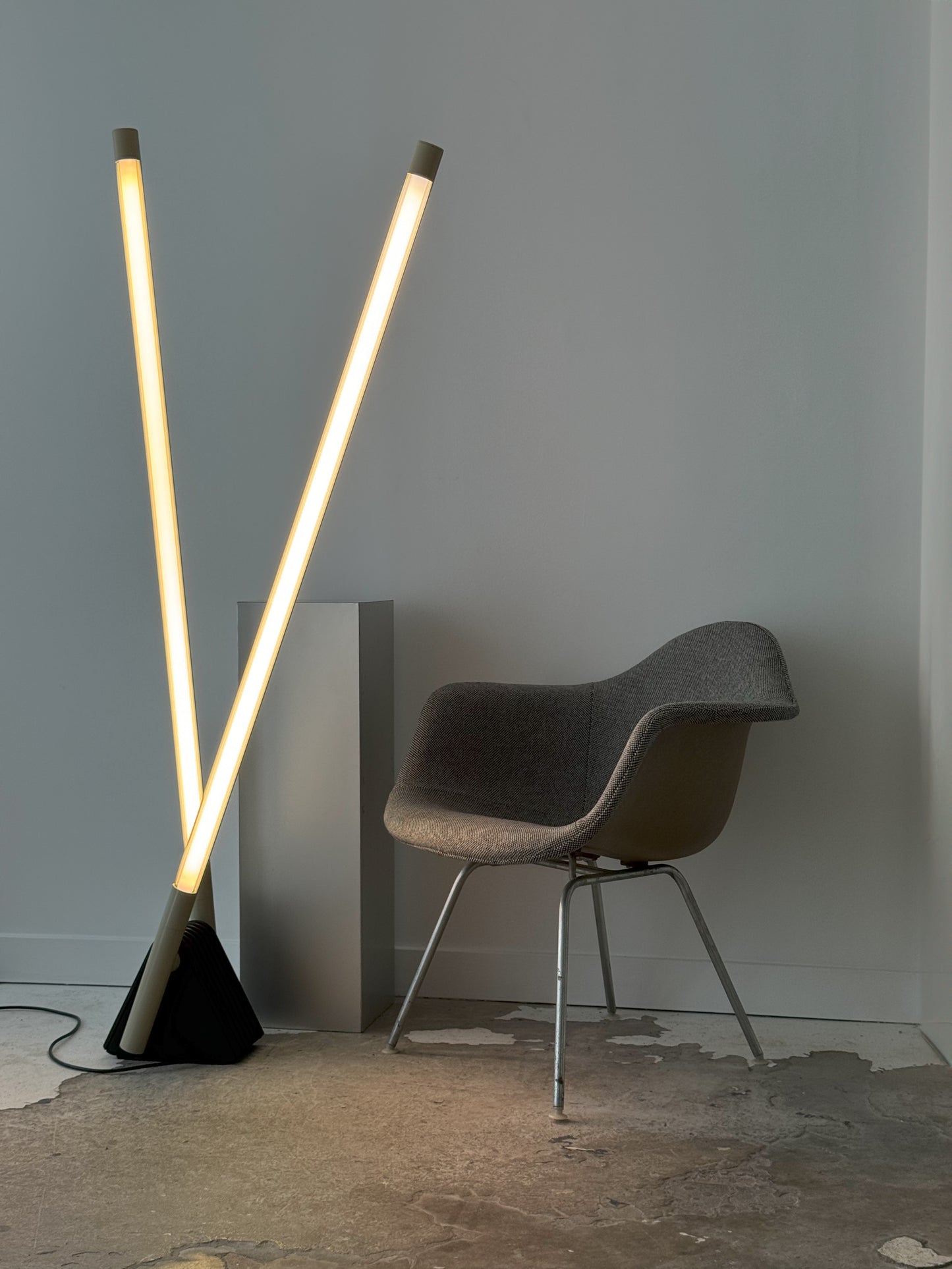 Sistema Flu floor lamp by Rodolfo Bonetto for Luci Italia