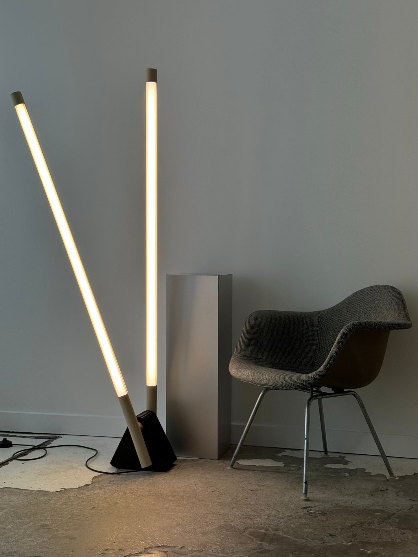 Sistema Flu floor lamp by Rodolfo Bonetto for Luci Italia