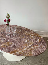 Load image into Gallery viewer, Tulip coffee table with marble top by Burke
