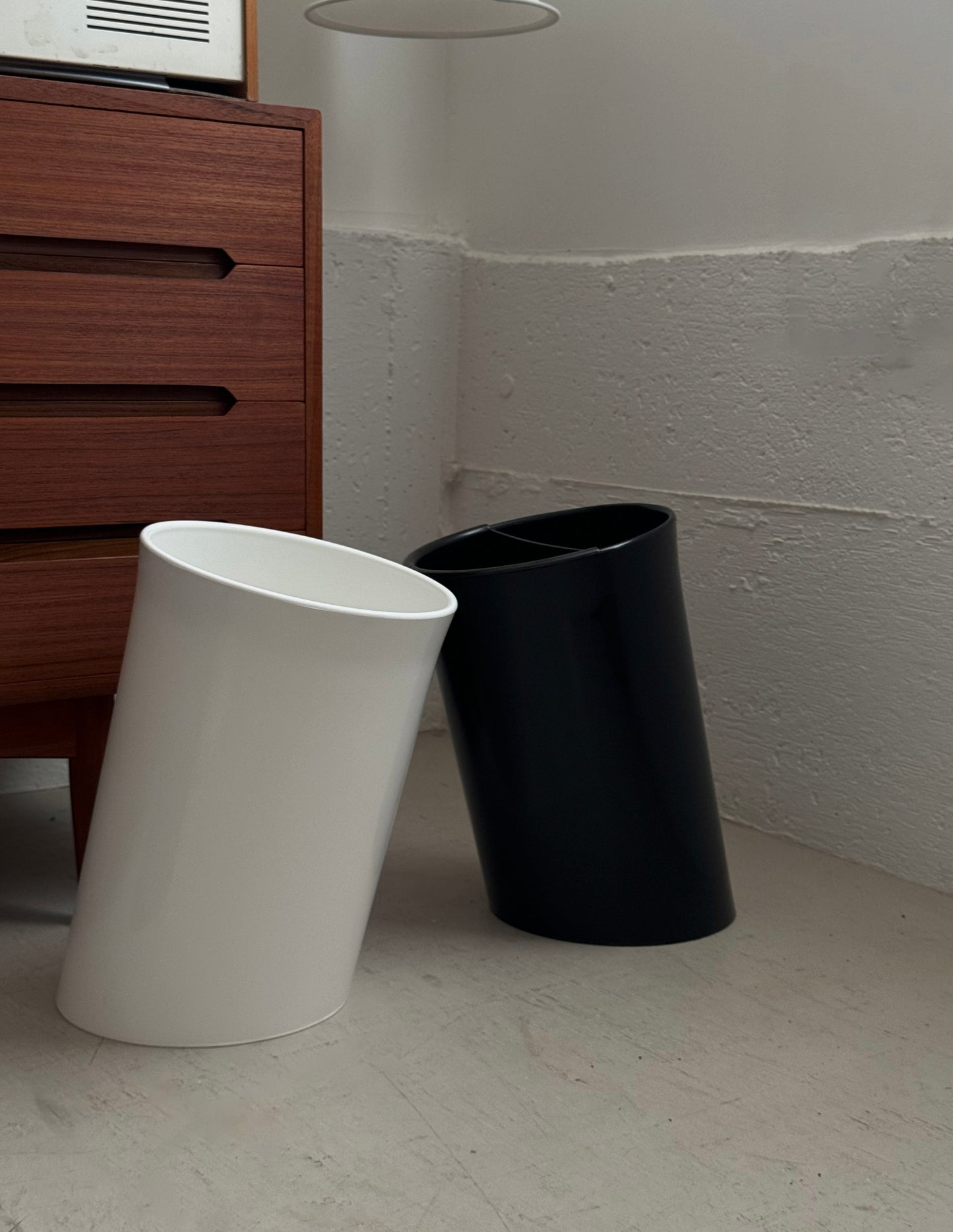 In Attesa wastepaper basket by Enzo Mari
